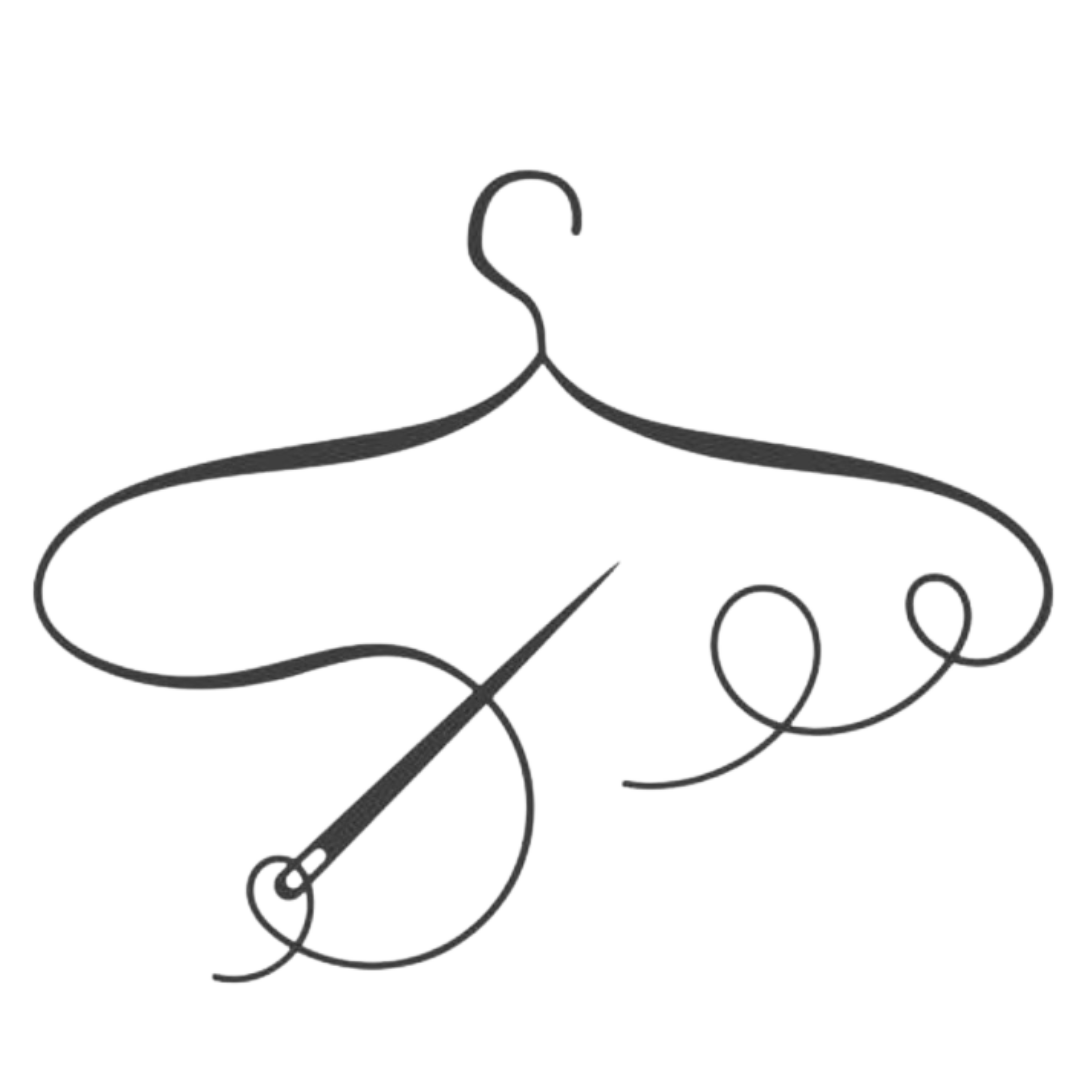 icon of a hanger made with a sewing needle